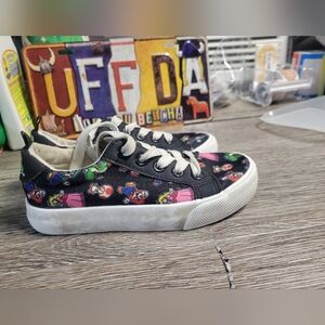 Nintendo Super Mario Brothers Kid's Size 13 Sneakers Black‎ Unisex